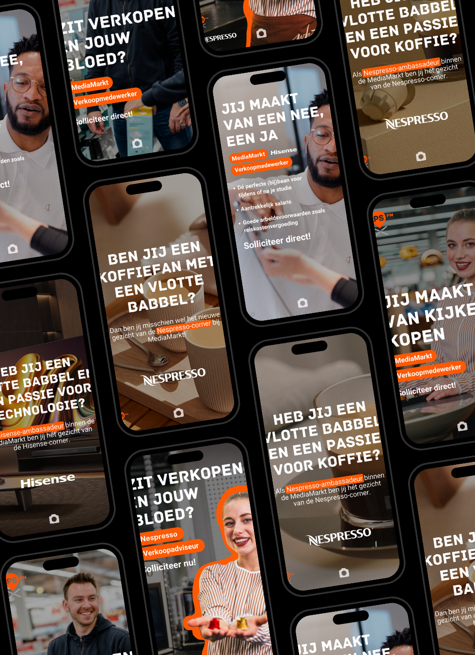 12 nieuwe verkoopmedewerker PSFM